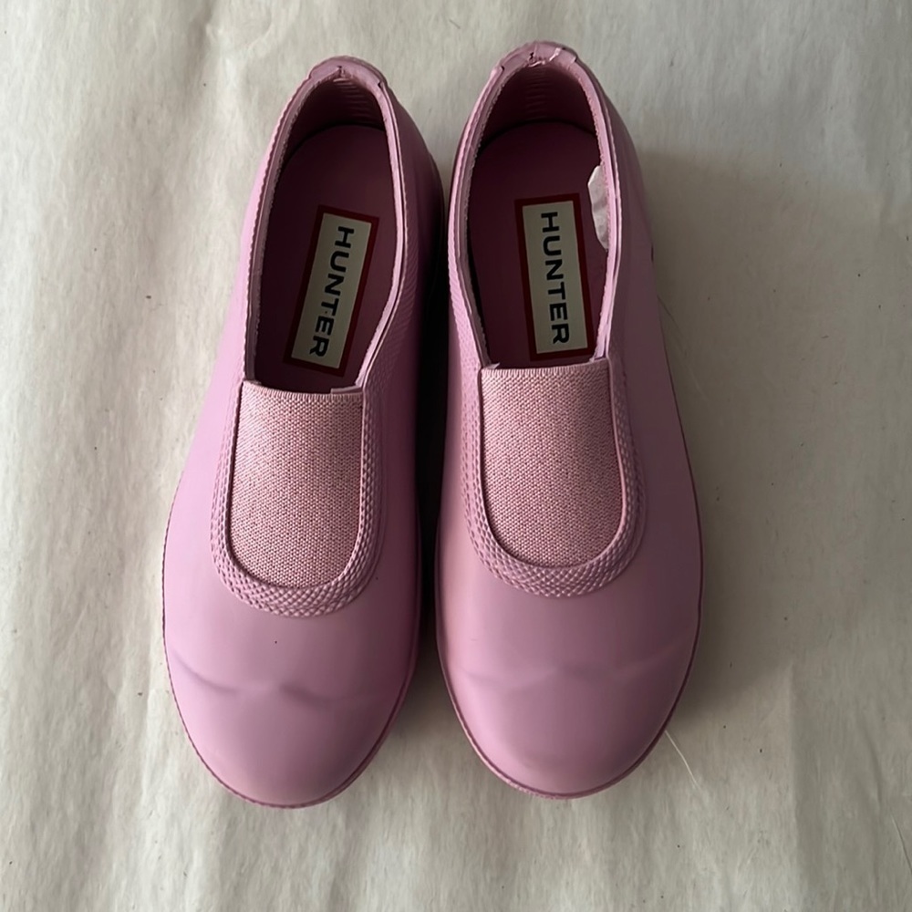 𝅺HUNTER l Kids Pink Rubber Shoes